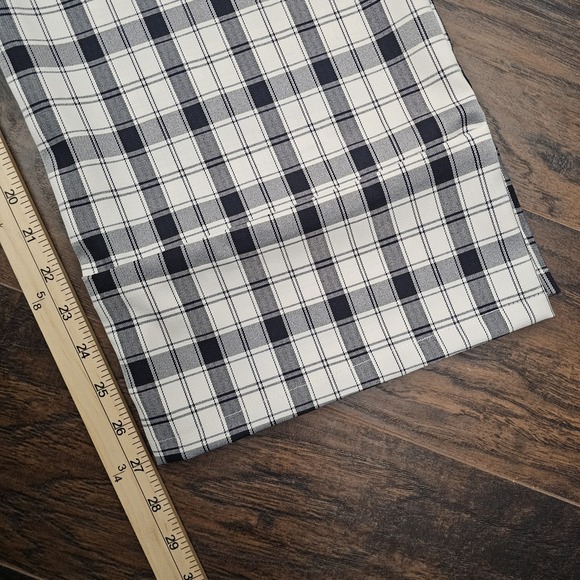 Princess Polly‎ Euros Plaid Checkered Pants Womens Size 4 Straight Leg - Picture 4 of 8